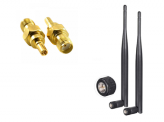 4G LTE Antennas w/ CRC9 Adapters for 4G LTE-Advanced Modem (TPE-4GANTCRC)